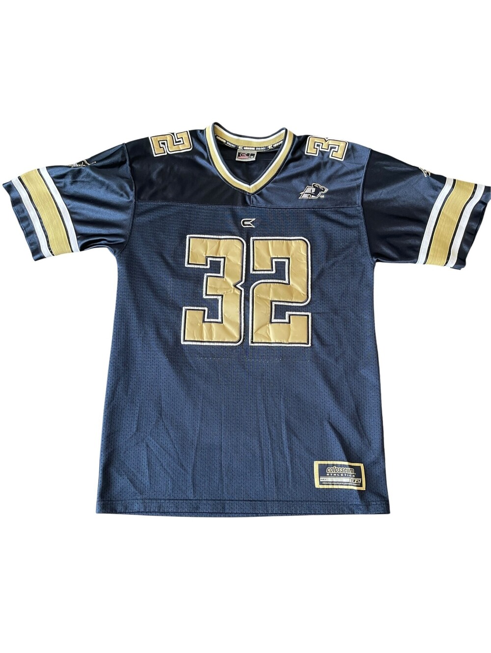 Vintage Y2K NCAA Akron Zips Football Jersey Navy Mens Medium